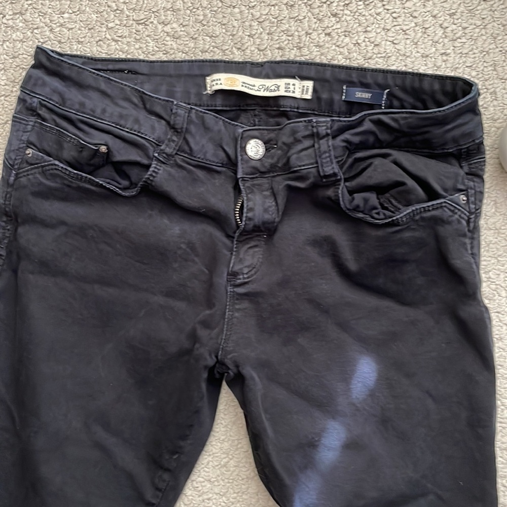 Zara black skinny jeans